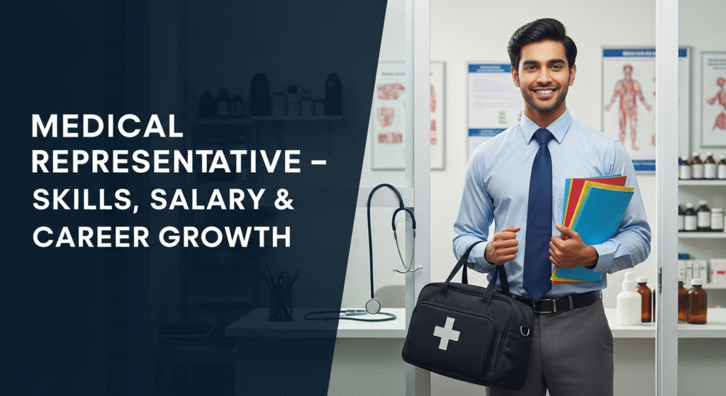 Medical representative showcasing skills, salary insights, and career growth opportunities in the pharmaceutical industry